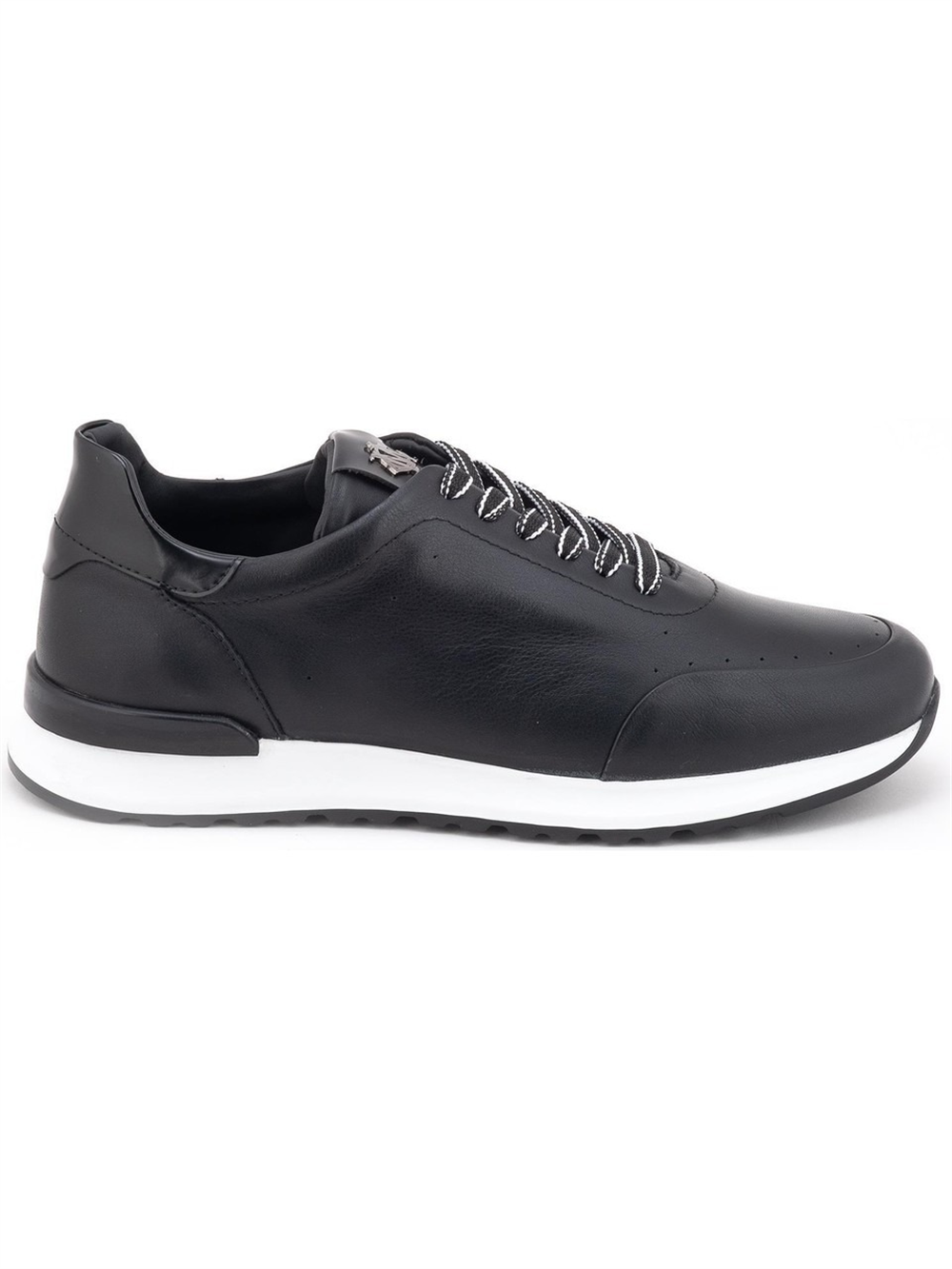 Marcomen 152-19512 Deri Sneaker Ayakkabı Siyah Renk SİYAH