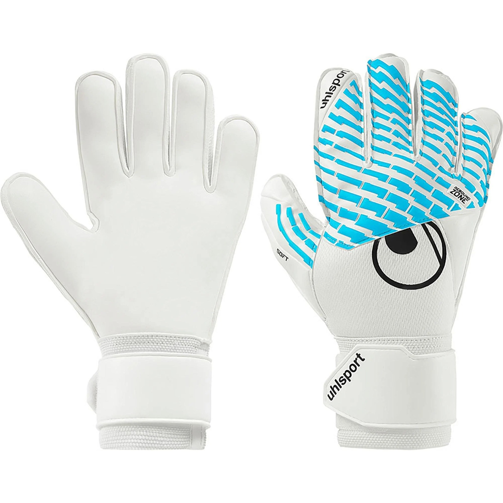 Uhlsport Kaleci Eldiveni Fm Cybertec Soft Pro 101138301 Beyaz Mavi Renk BEYAZ MAVİ