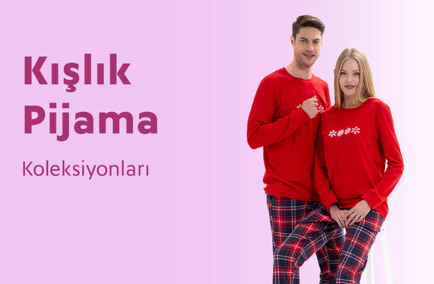 Jiber Kışlık Pijama Koleksiyonları