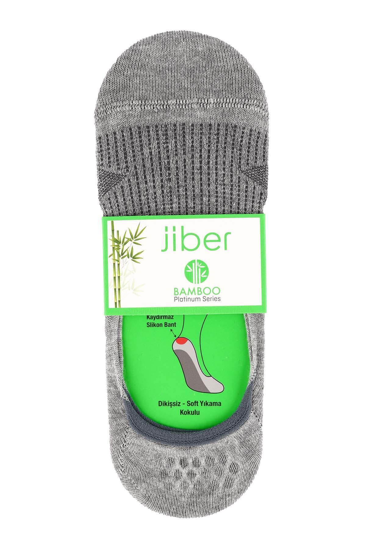 Erkek 12li Karışık Renkler Bambu Babet Çorap 7002