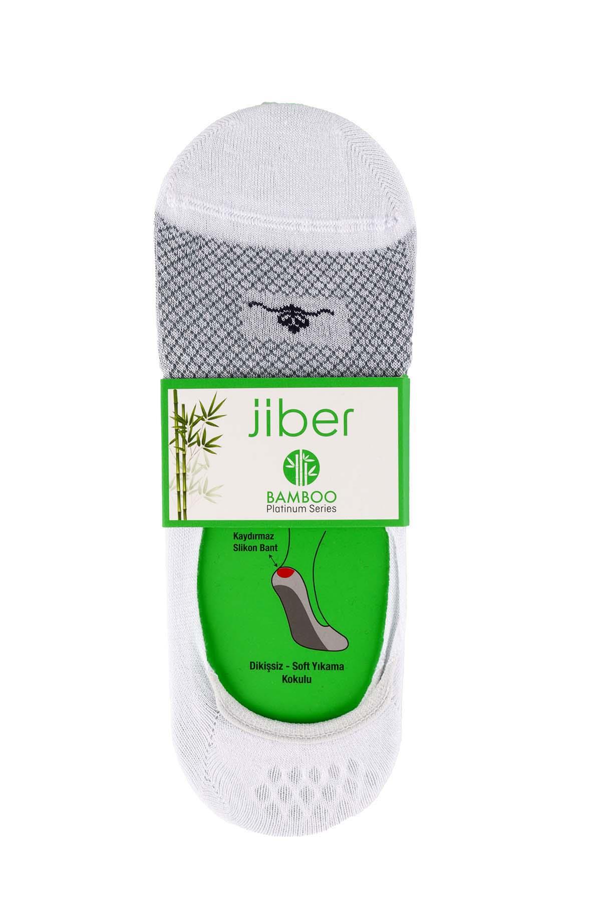 Erkek 12li Karışık Renkler Bambu Babet Çorap 7003