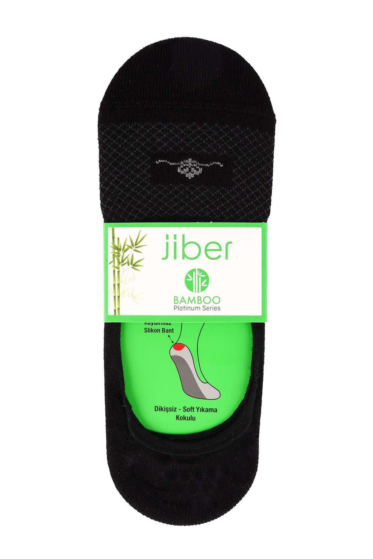 Erkek 12li Karışık Renkler Bambu Babet Çorap 7003
