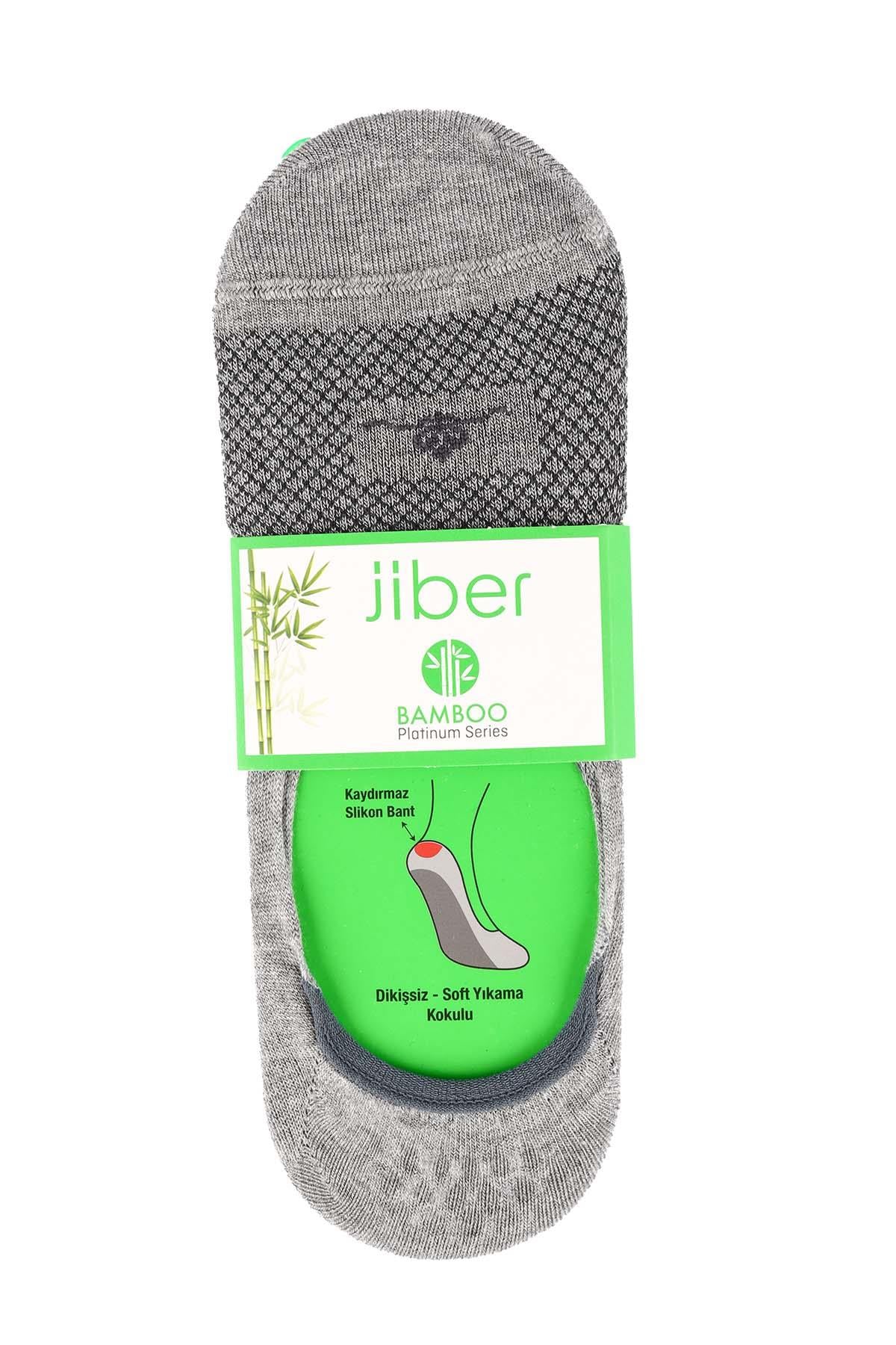 Erkek 12li Karışık Renkler Bambu Babet Çorap 7003