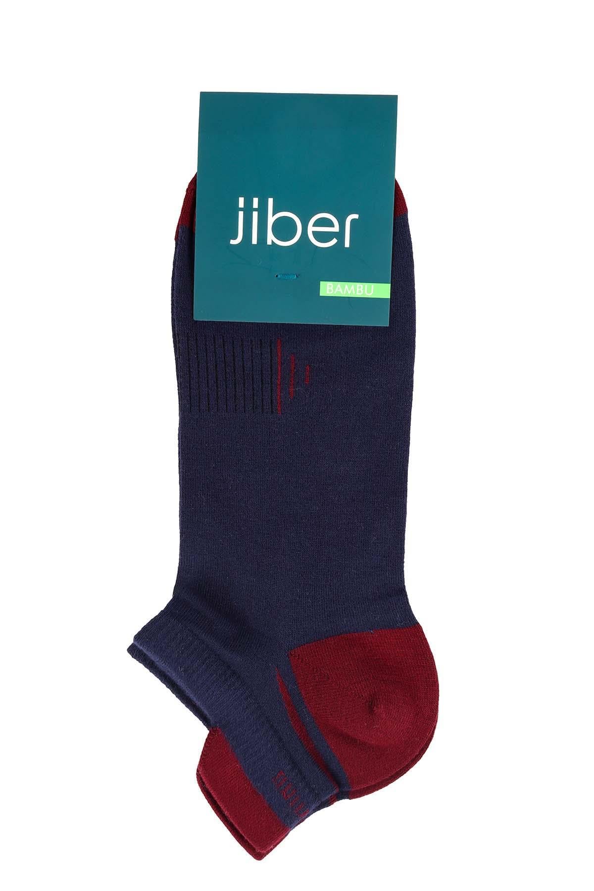 Erkek 12li Lacivert Bambu Patik Çorap 6763