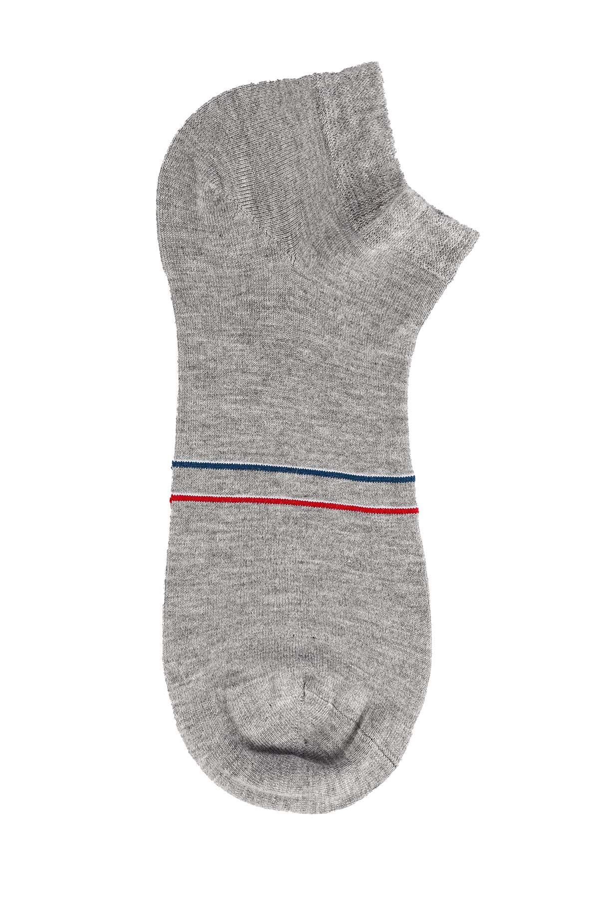 Erkek 12li Grimelanj Bambu Patik Çorap 6764