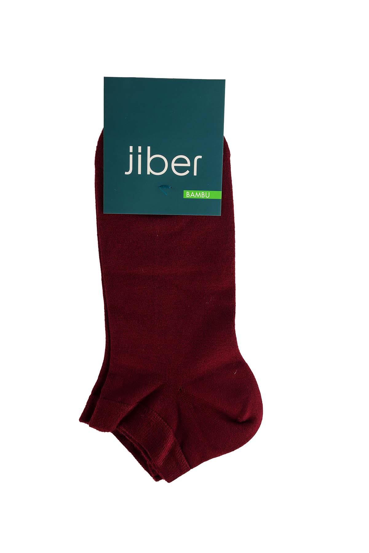 Erkek 12li Bordo Bambu Patik Çorap 6750