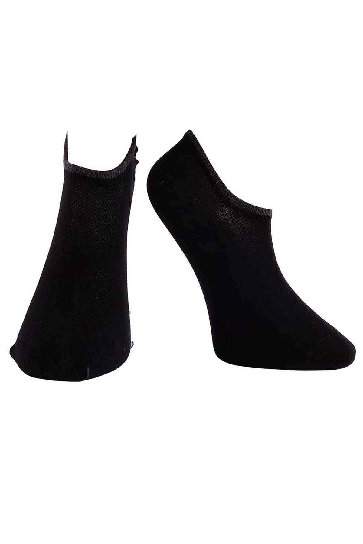 Erkek 4lü Sneaker Çorap Karışık Renkler 7708