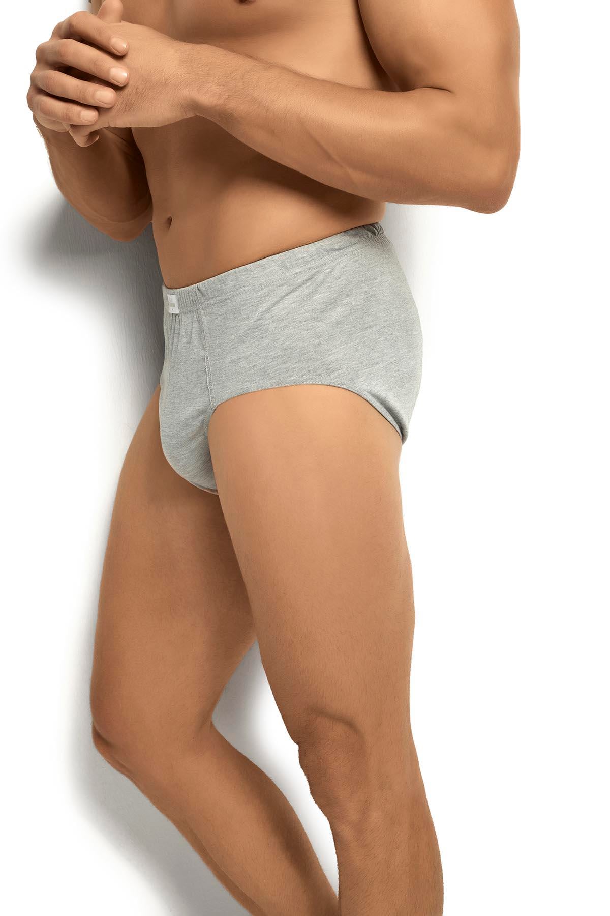 Erkek 6lı Slip Külot 129 GRİMELANJ  JBR129.0006