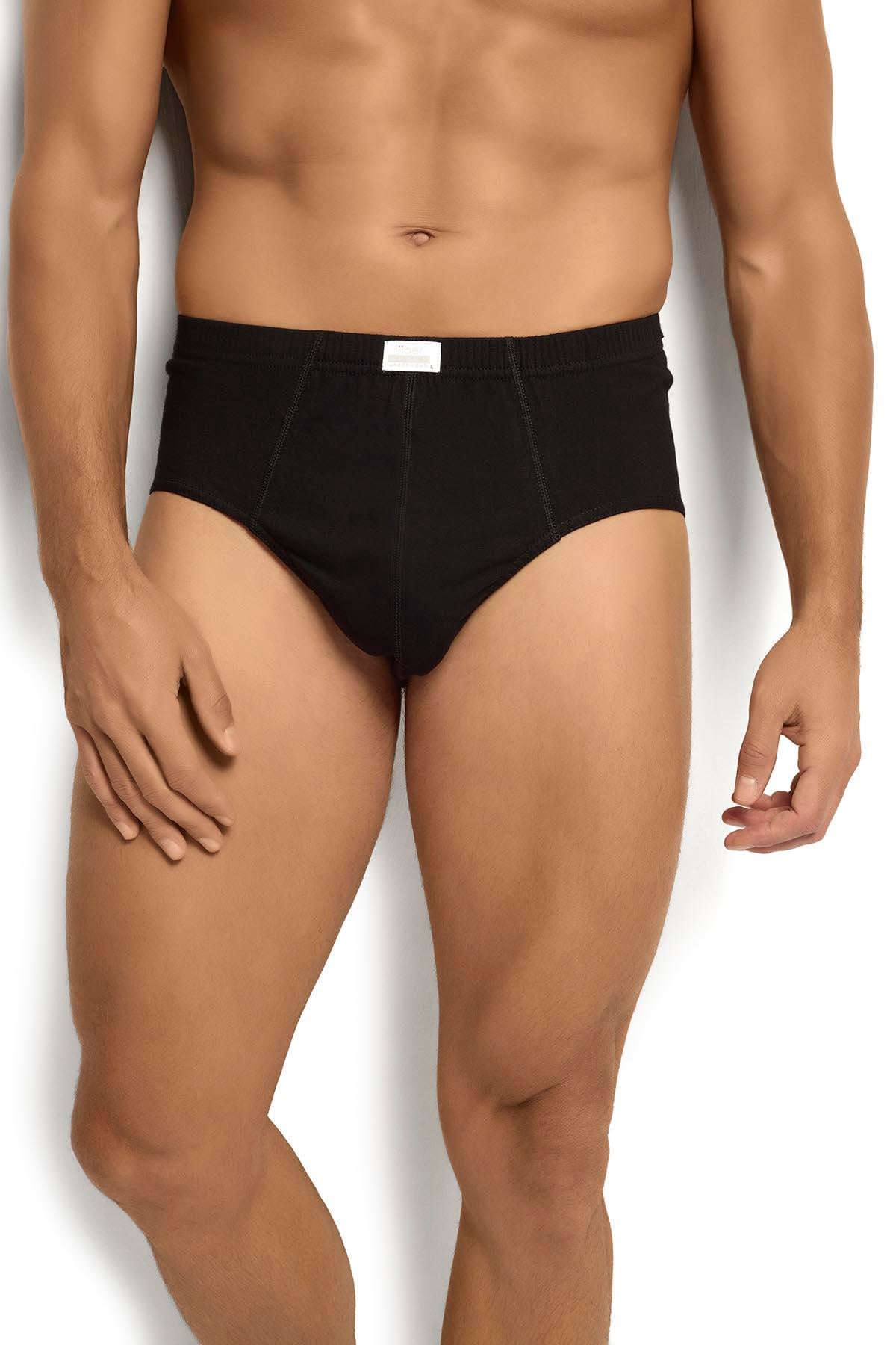 Erkek 6lı Slip Külot 129 SİYAH  JBR129.0006
