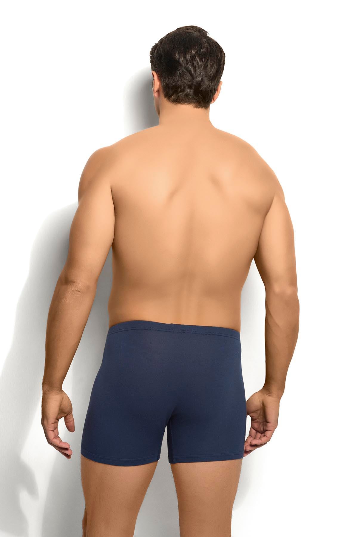 Erkek Bambu Lacivert Boxer 278