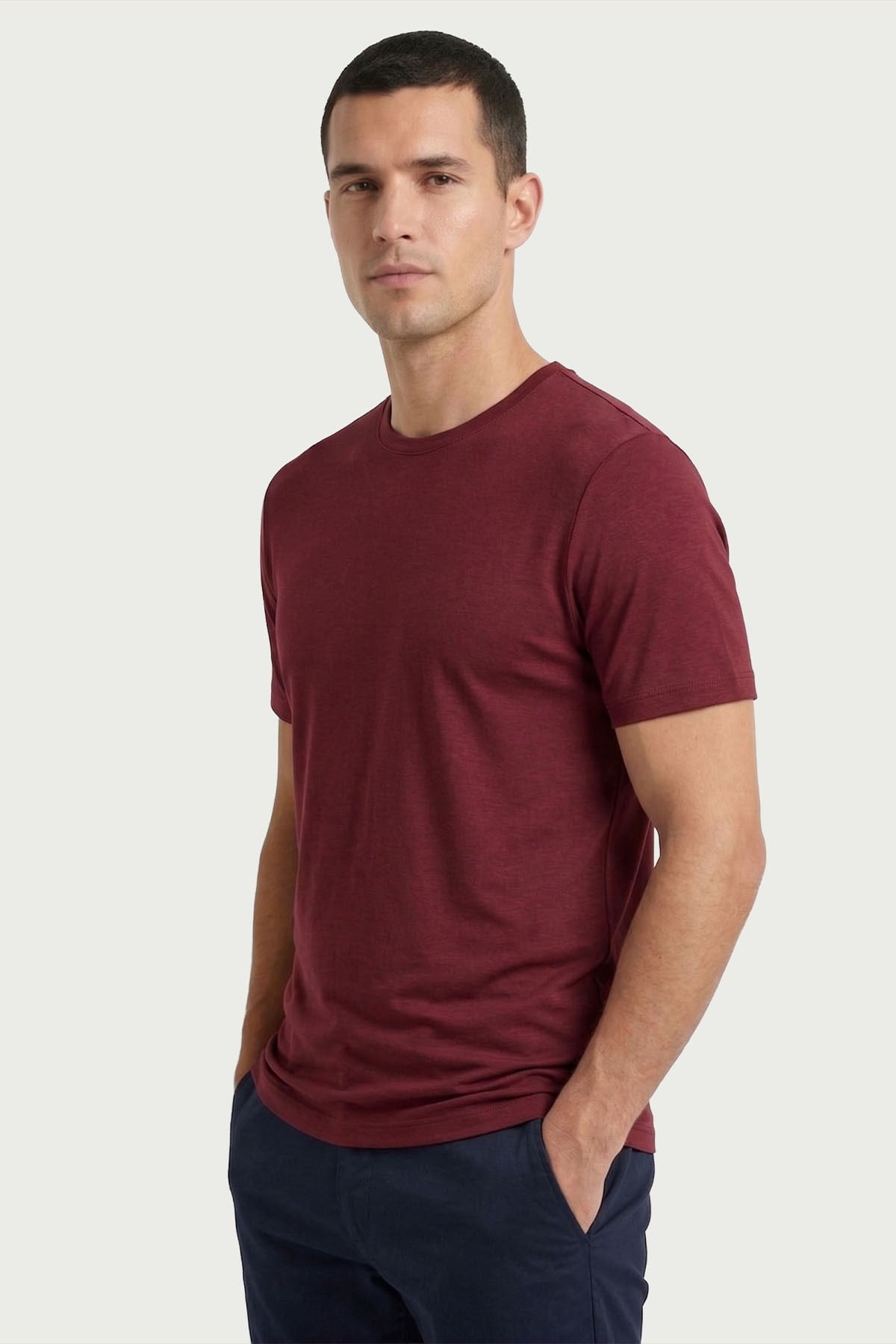 Erkek Bambu Vişne Çürüğü T-Shirt 334