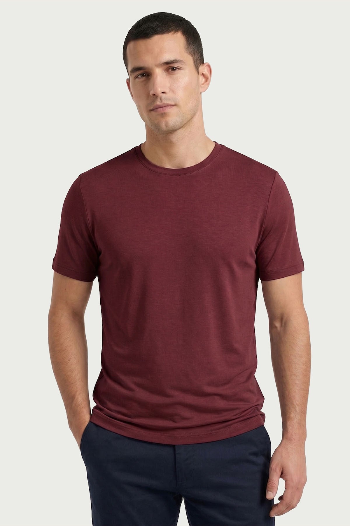 Erkek Bambu Vişne Çürüğü T-Shirt 334
