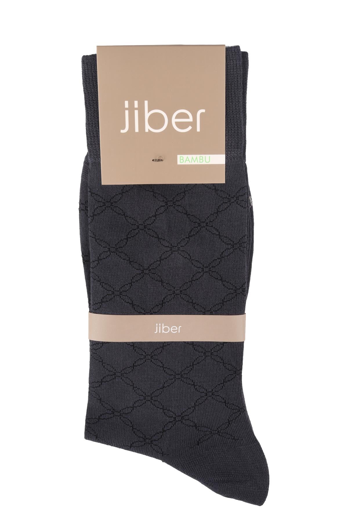 Erkek Bambu Soket Çorap 5531 Füme  JBR5531.000001