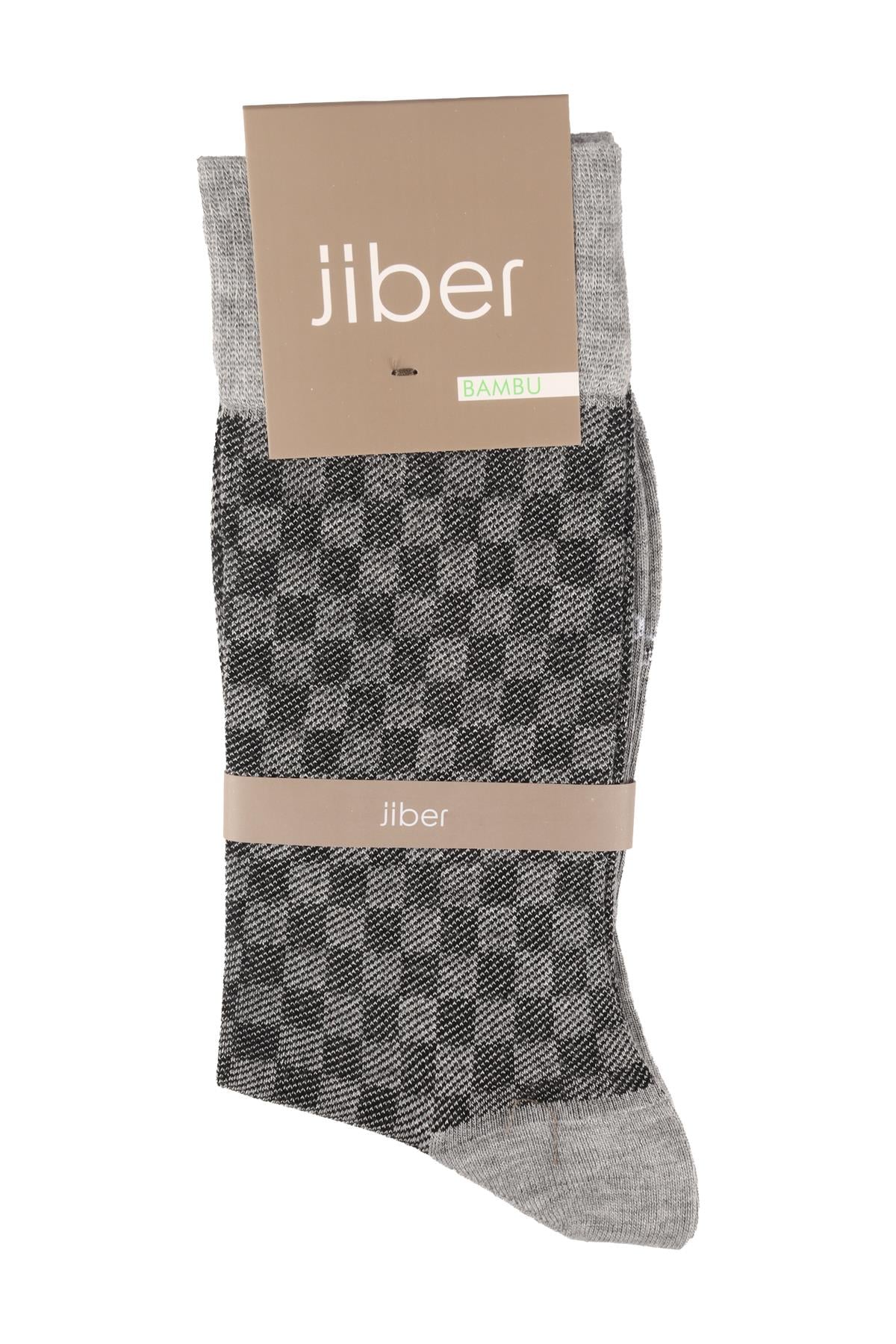 Erkek Bambu Soket Çorap 5532 GRİMELANJ  JBR5532.000001