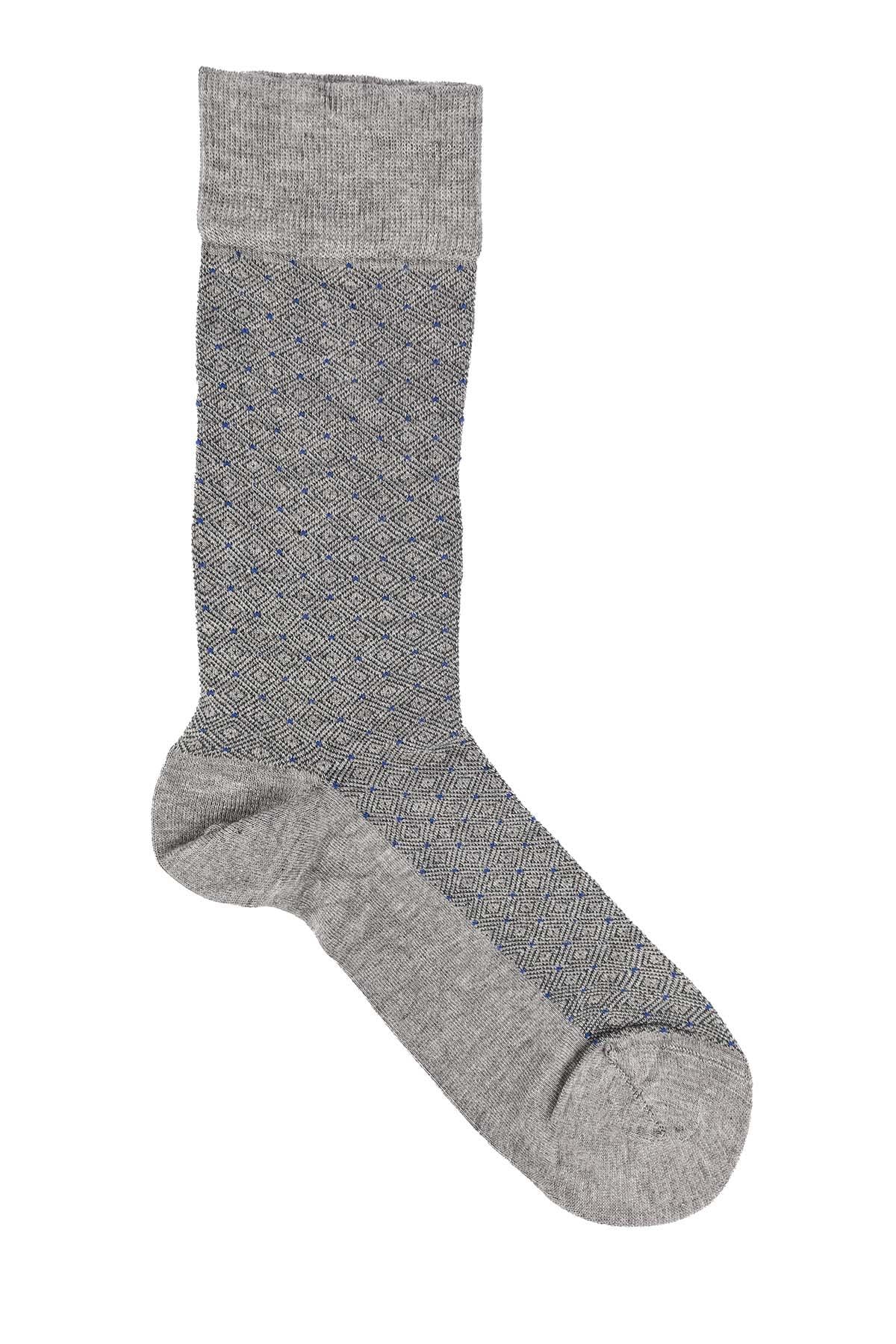 Erkek Grimelanj Bambu Uzun Çorap 5522