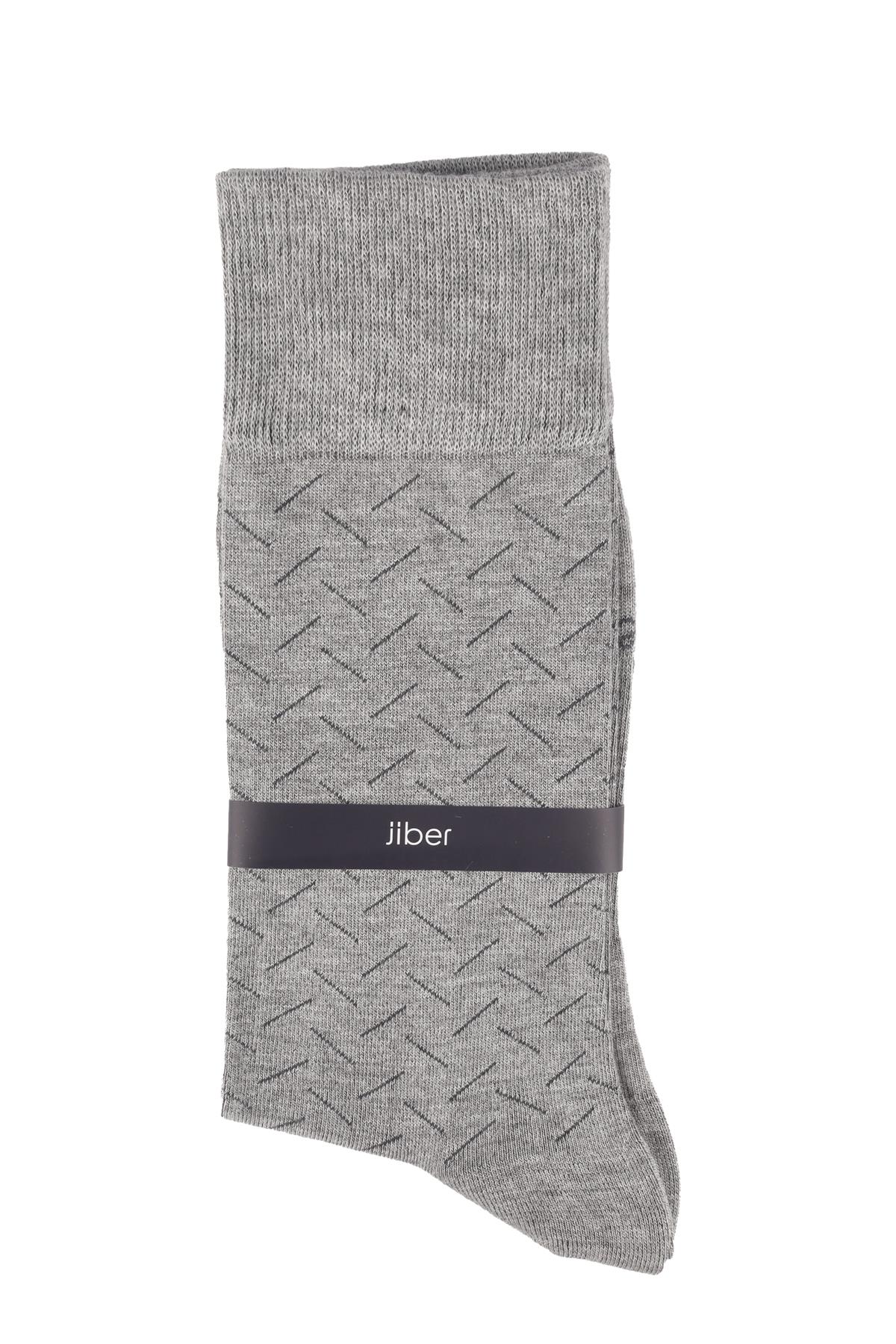 Erkek Soket Modal Çorap 5129 GRİMELANJ  JBR5129.000001