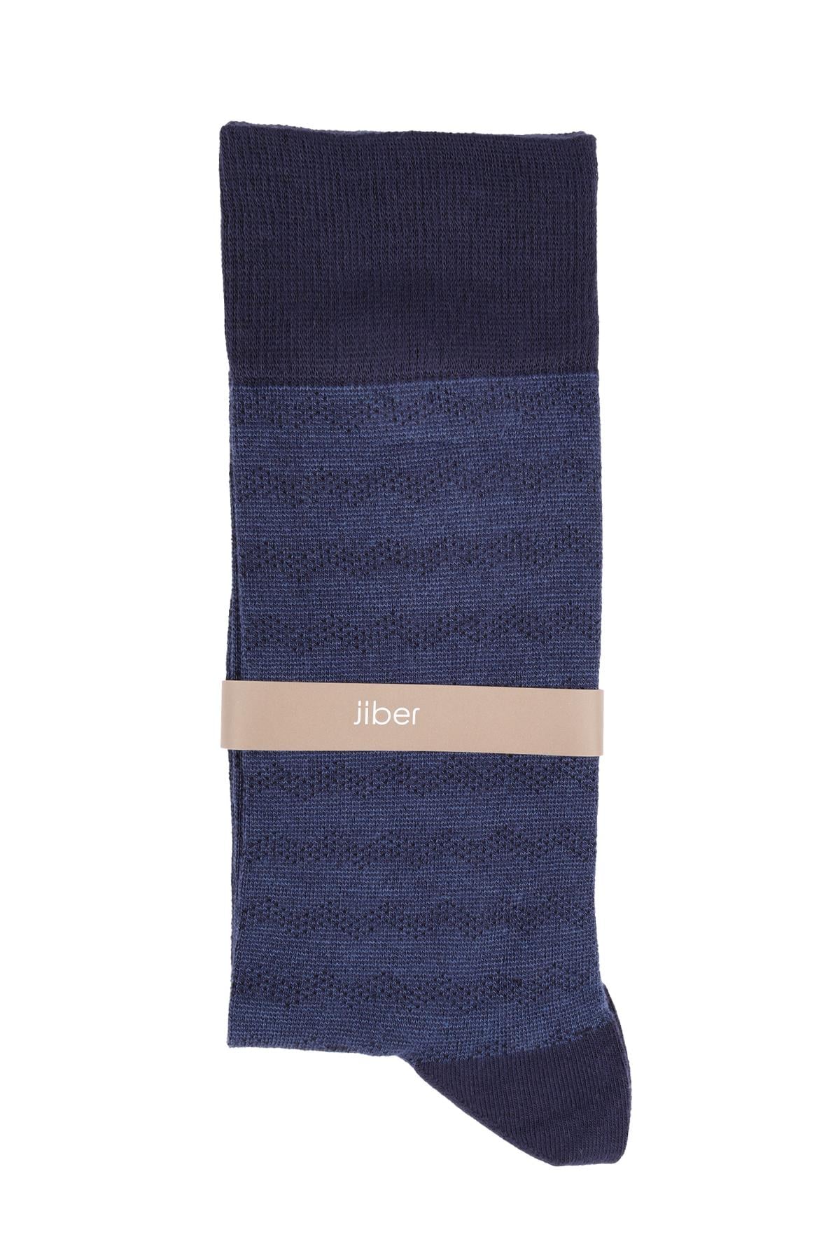 Erkek Bambu Likralı Soket Çorap 5621 İndigo  JBR5621.000001