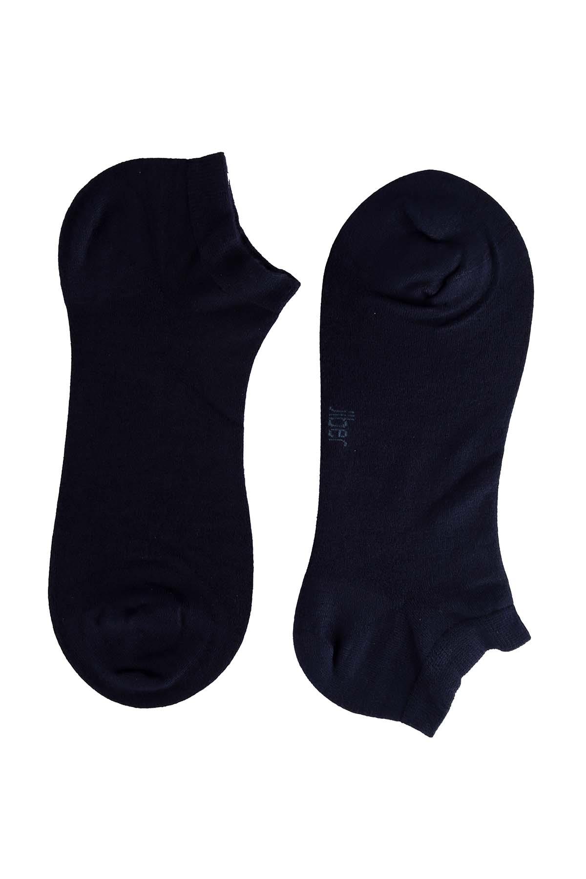 Erkek Lacivert Bambu  Patik Çorap 6750