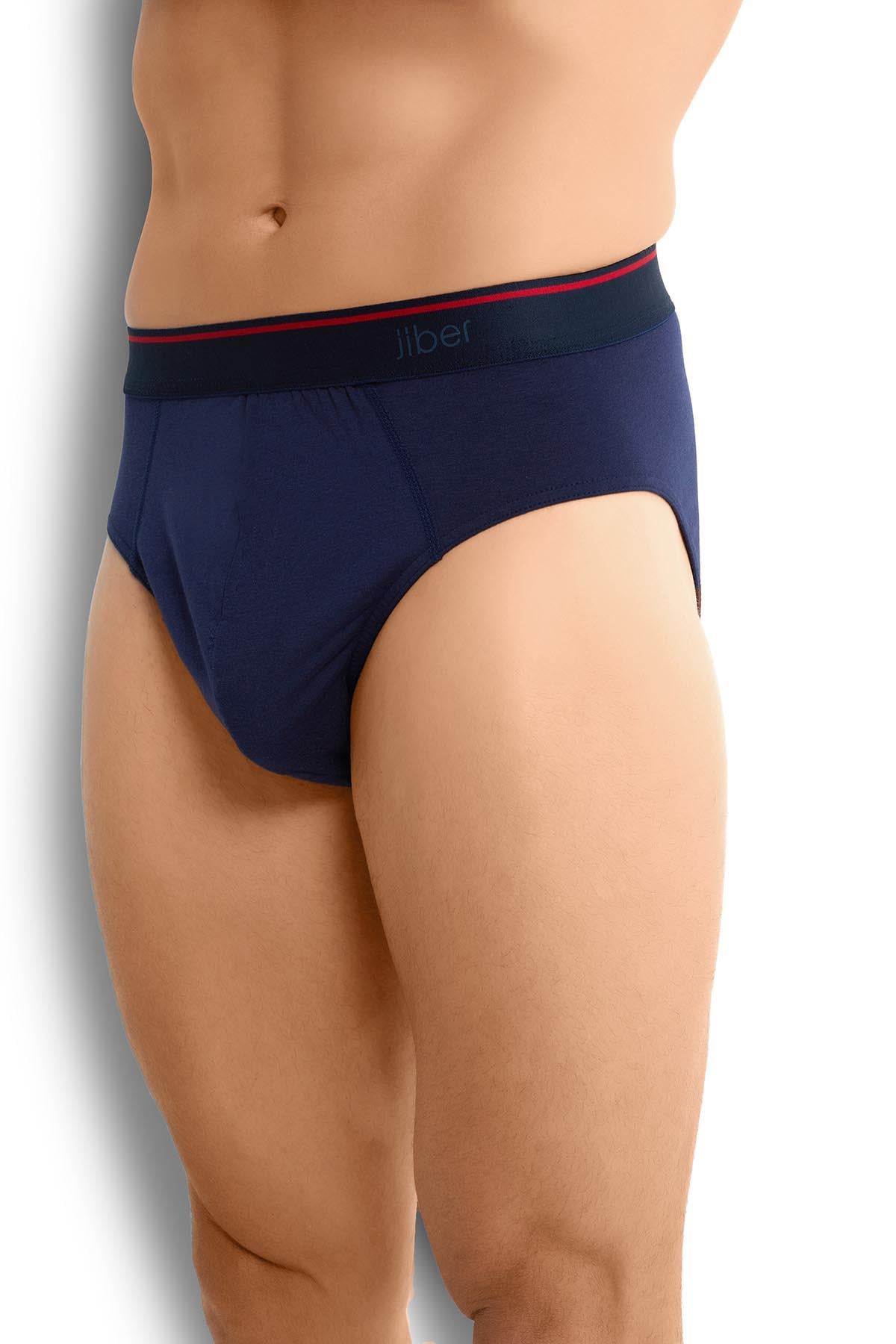 Erkek Lacivert Slip 3lü Külot 150