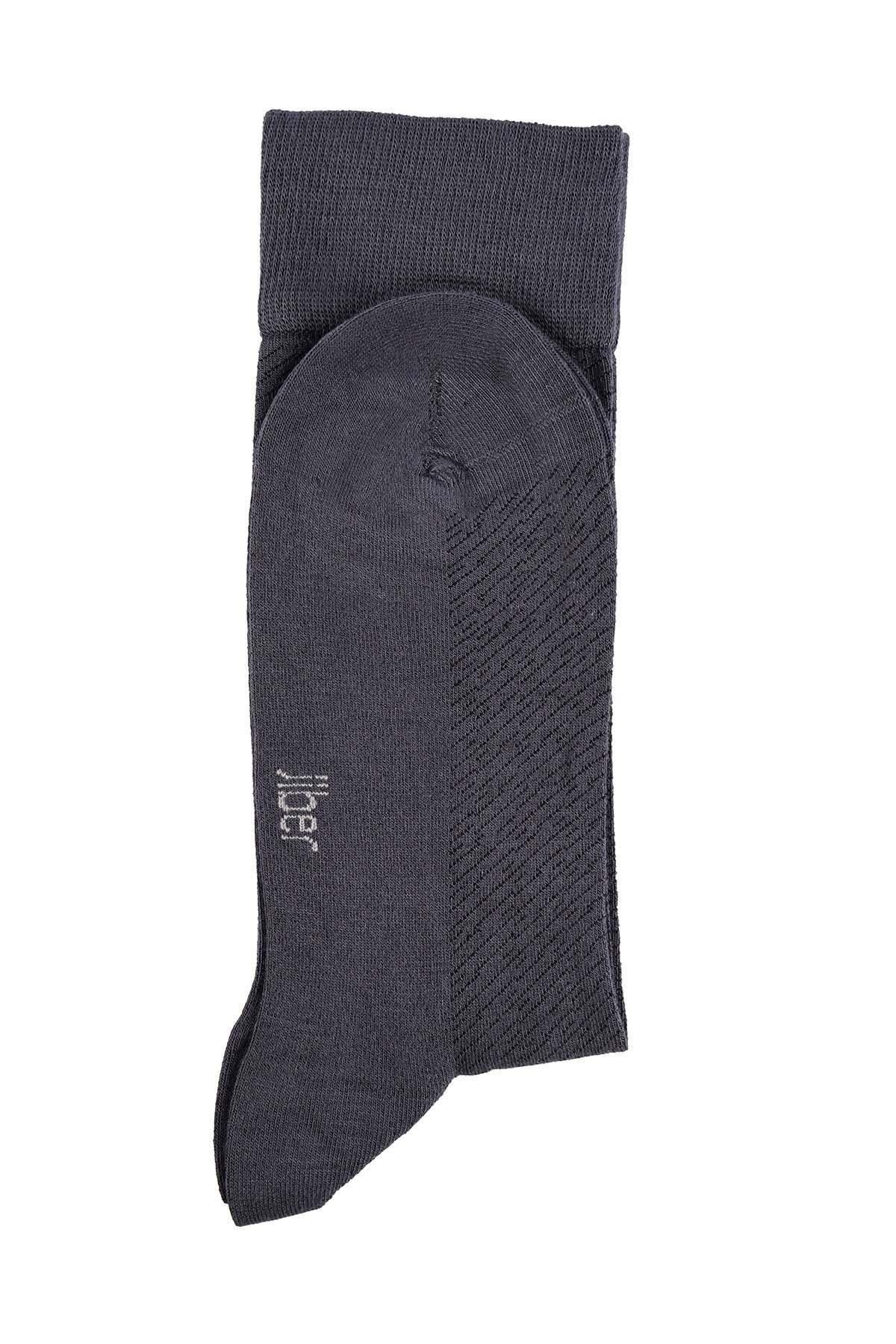 Erkek Likralı Bambu Füme Çorap 5616