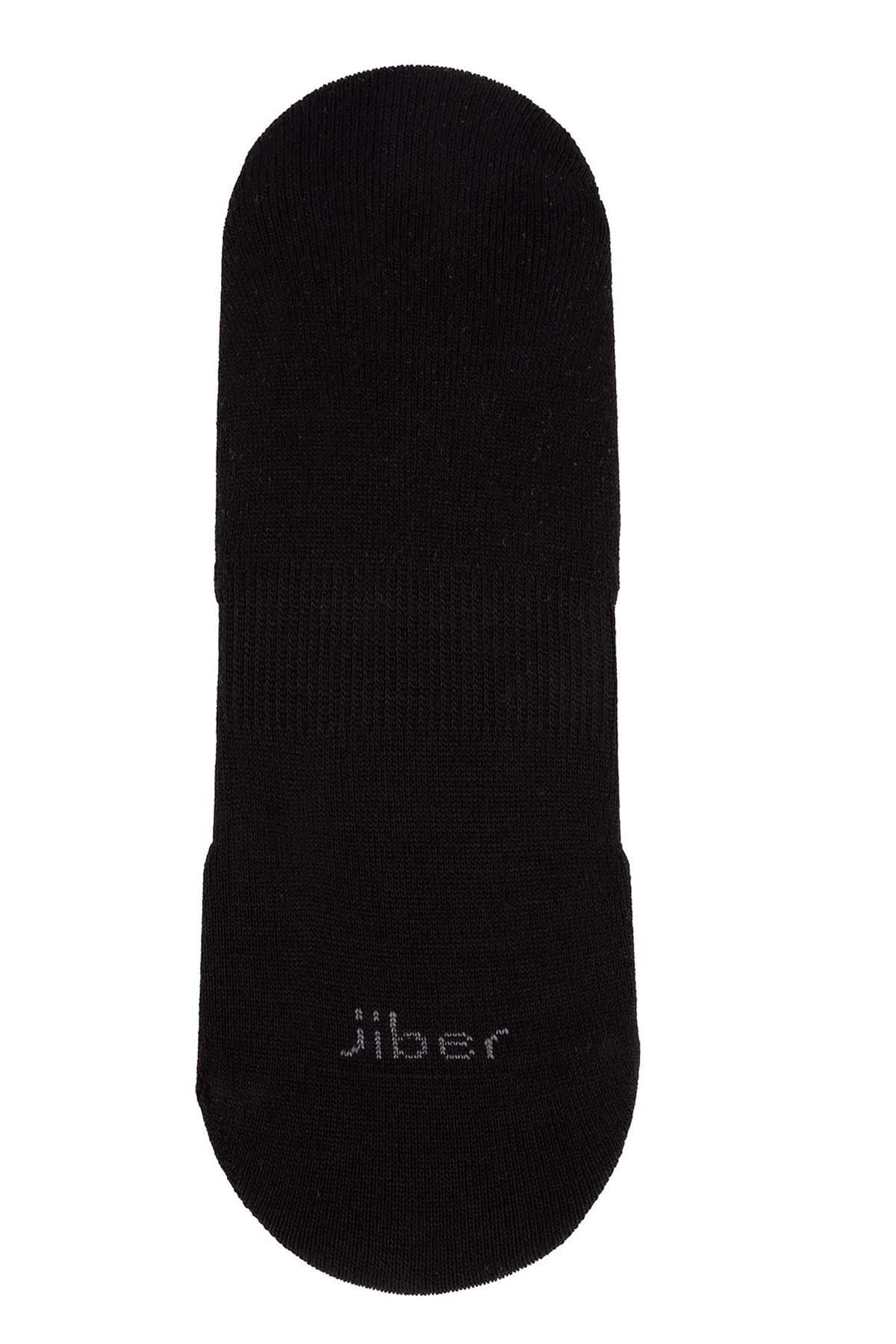 Erkek Siyah Bambu Babet Çorap 7001