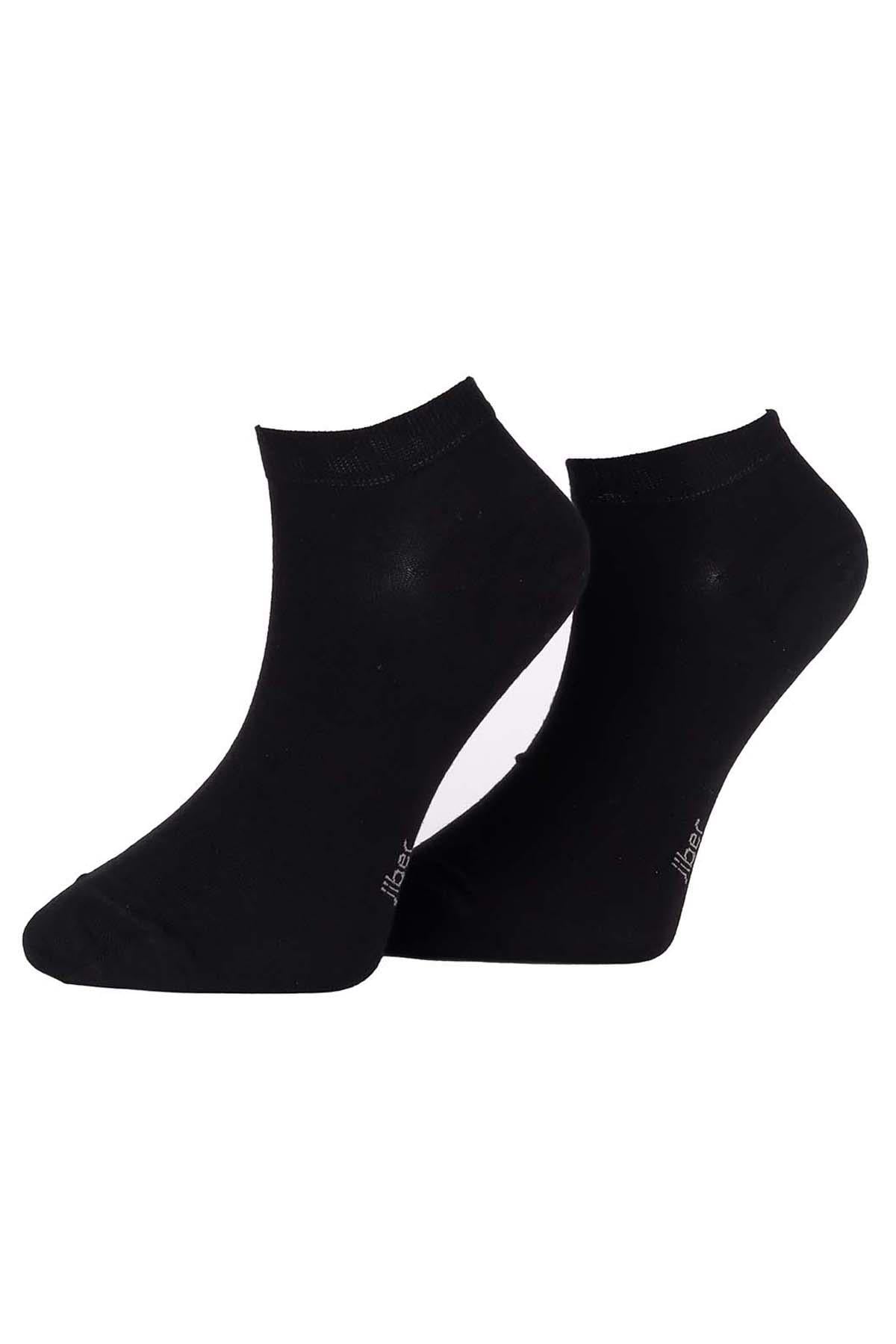 Erkek Siyah Bambu  Patik Çorap 6750