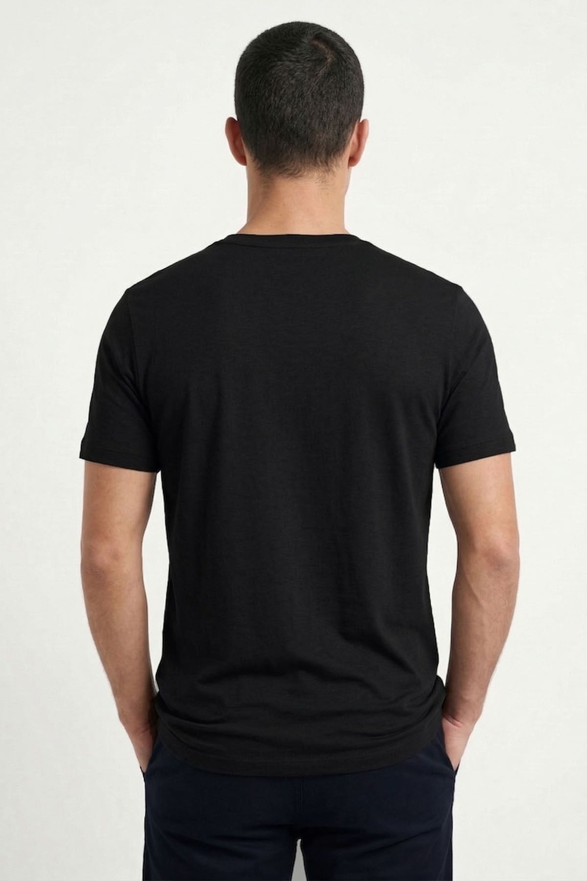Erkek Bambu T-Shirt 334 SİYAH  JBR334.0000001