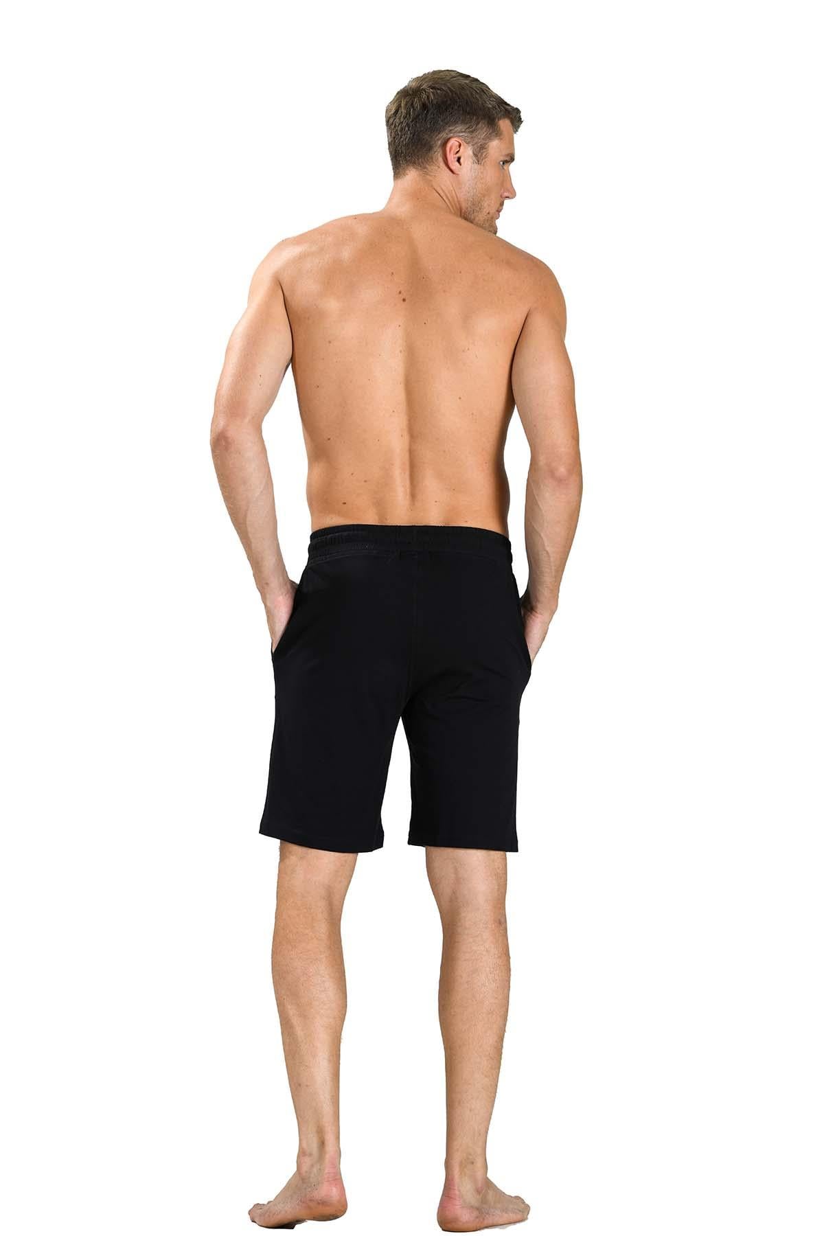 Erkek Penye Şort 4630 Siyah  JBR4630.000001