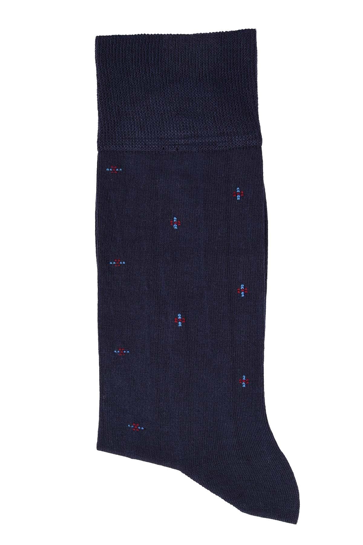 Erkek Soket Lacivert Modal Çorap 5126