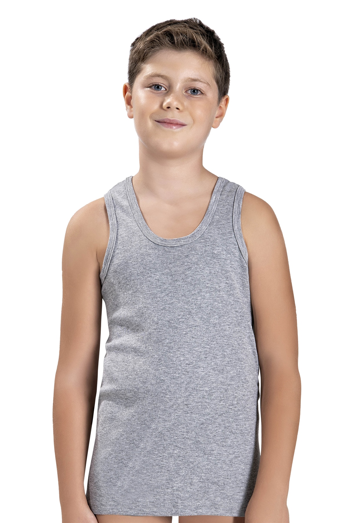 Erkek Çocuk Grimelanj Pamuklu 2 Li Rambo Atlet 705