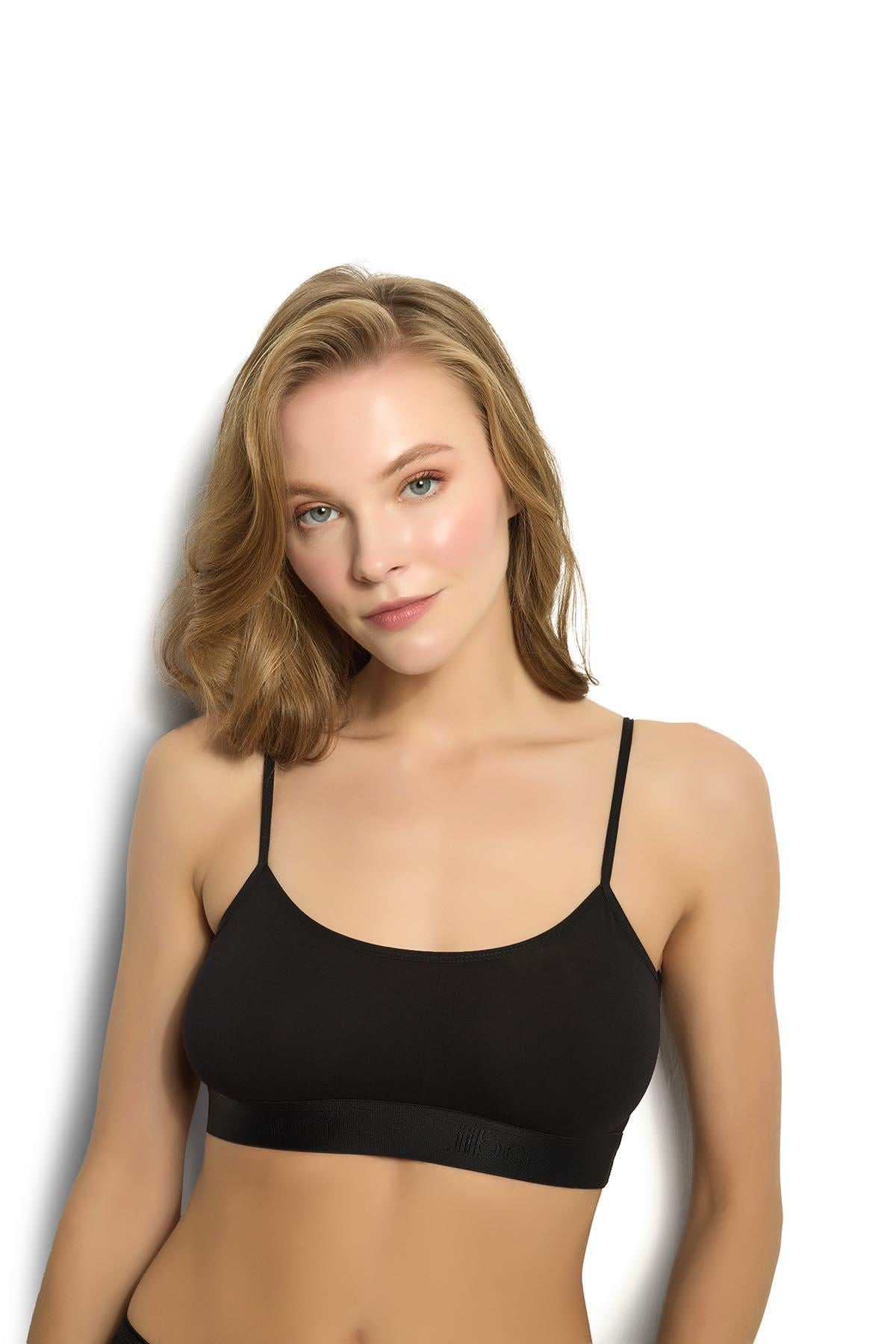 İp Askılı Glory Büstiyer Siyah 651