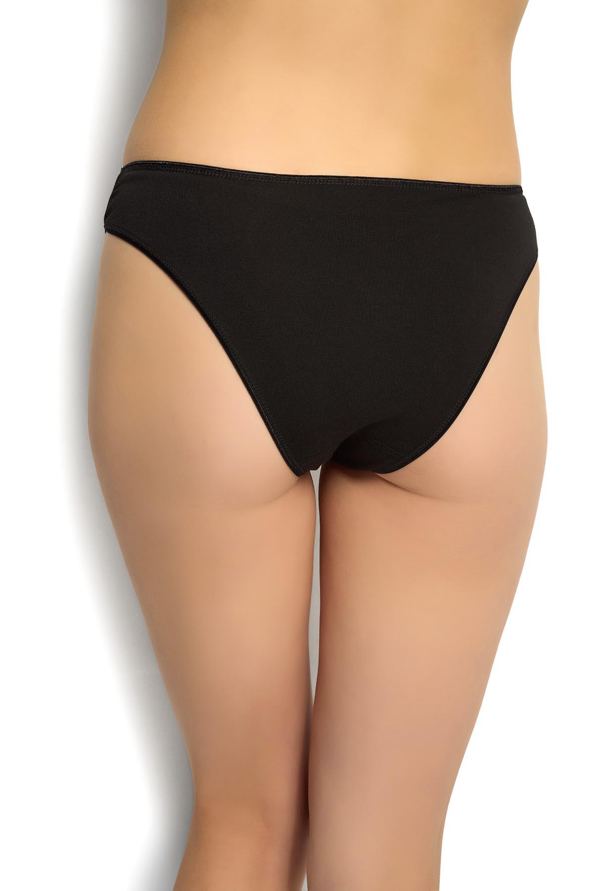 Kadın Modal Bikini Siyah  622