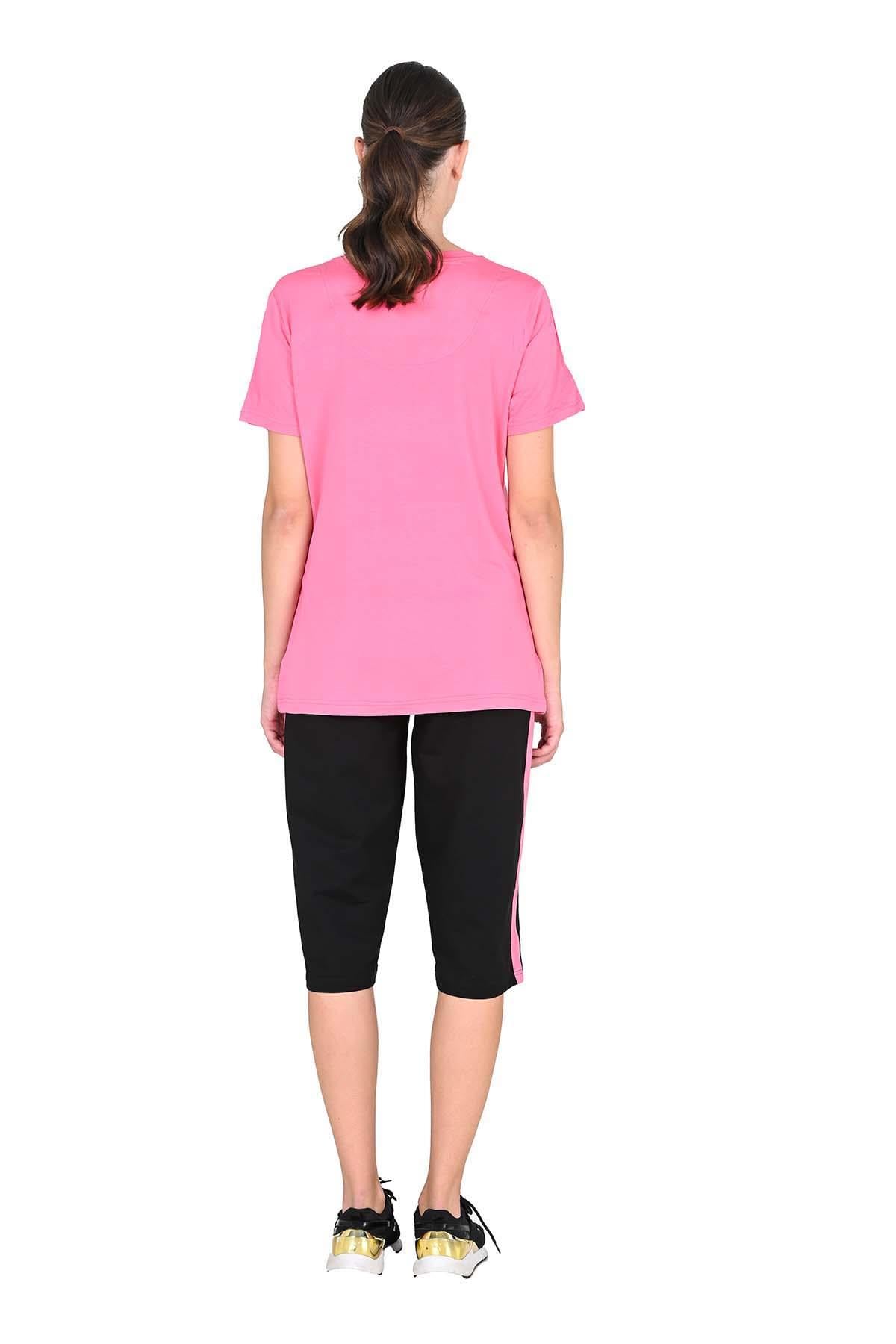 Kadın Pembe Kapri Takımı 10218