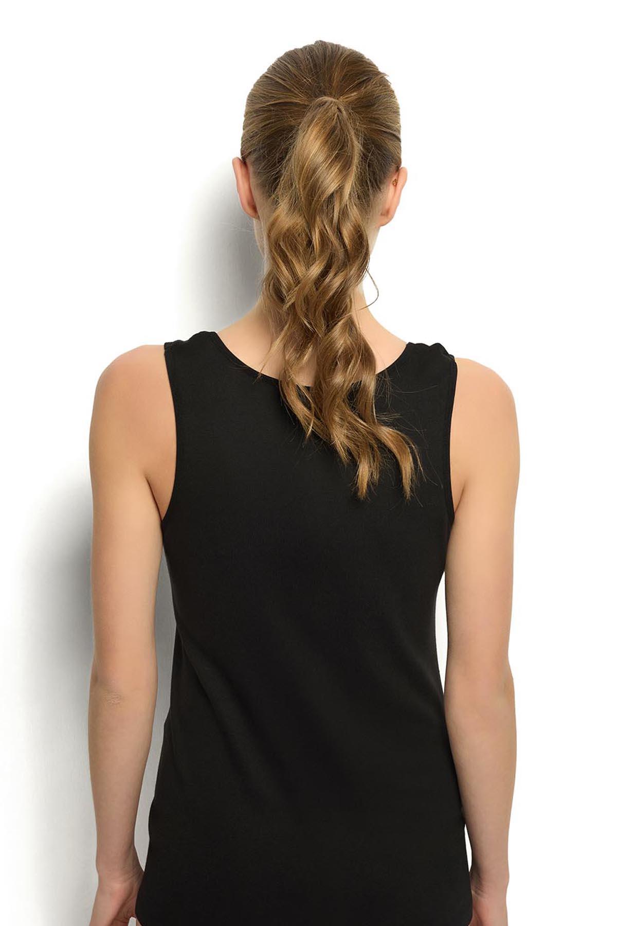 Kadın Siyah Atlet 584