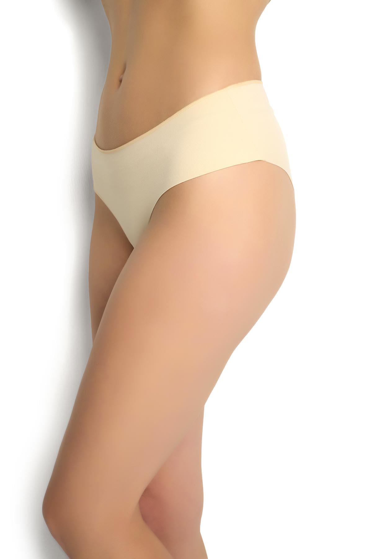 Kadın Ten Lazer Kesim Bikini 698