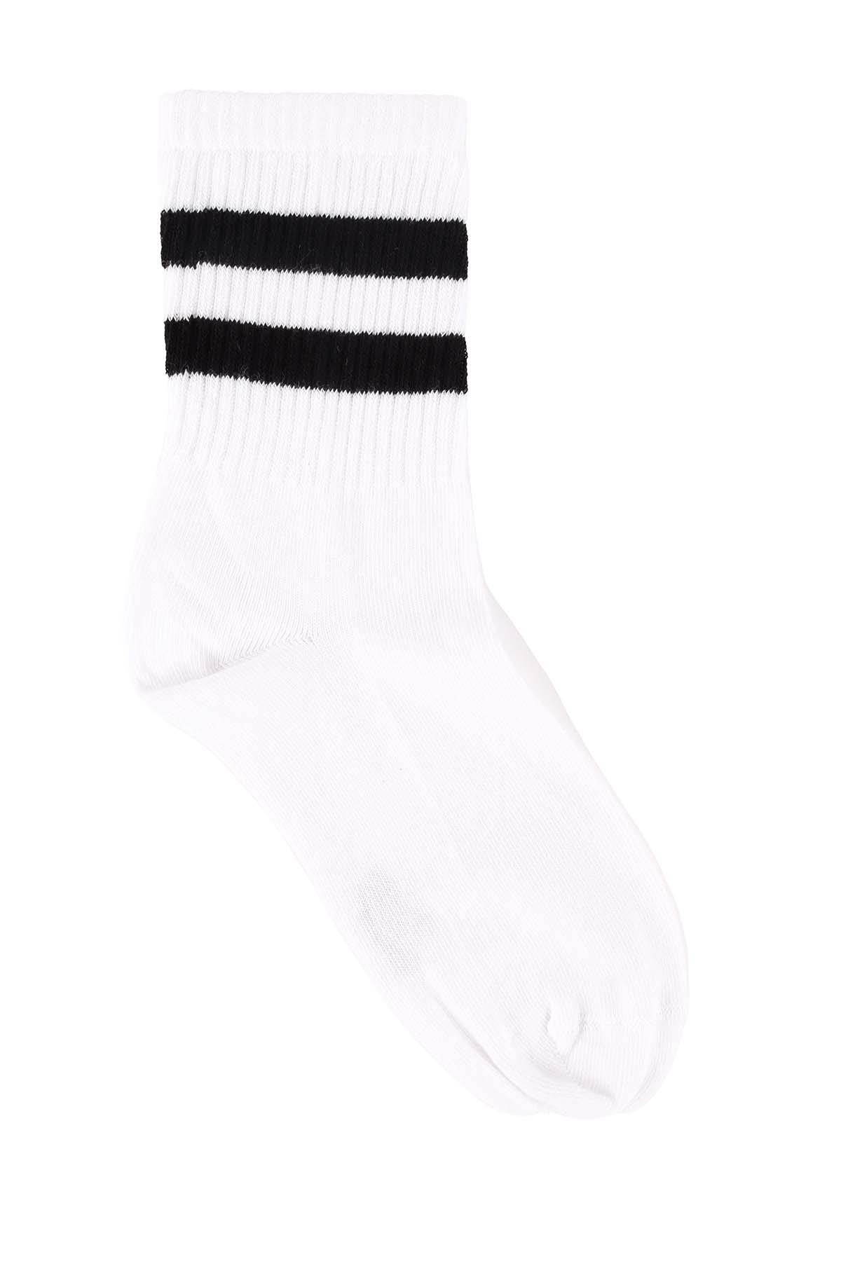 Kadın Tenis Sport Çorap Beyaz  6670