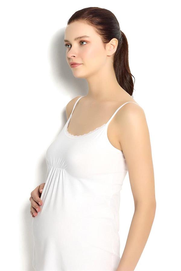 BEYAZ İP ASKILI HAMİLE ATLETİ 660