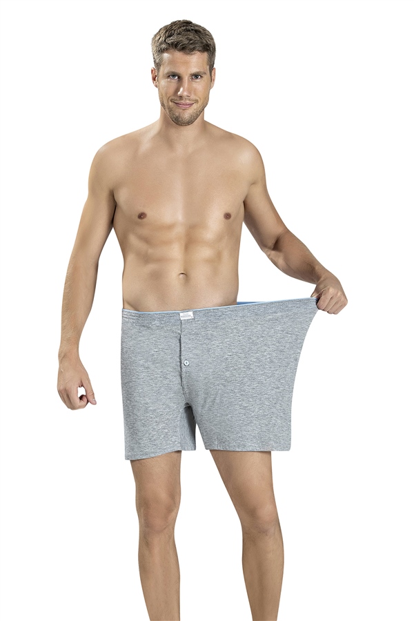 Erkek Asorti Pamuklu Büyük Beden 3 Lü Boxer  183