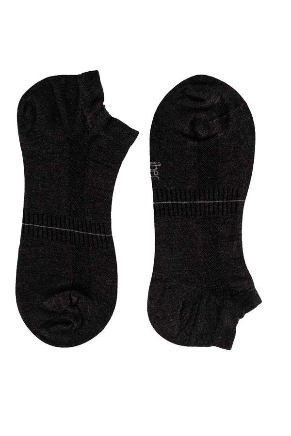 Erkek 12li Bambu Patik Çorap 6760 Antrasit  JBR6760.0000012