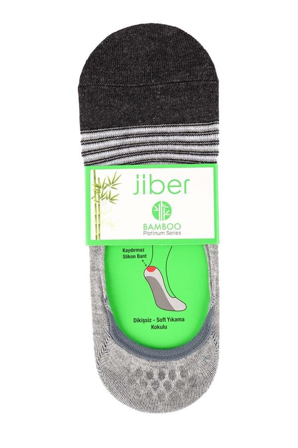 Erkek 12li Asorti Bambu Babet Çorap 7004 Asorti  JBR7004.0000012