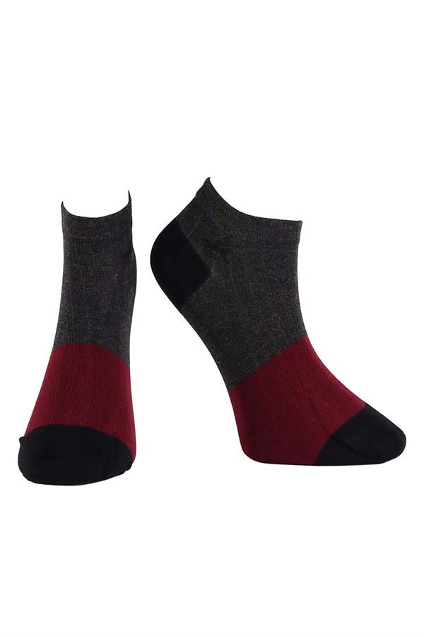 Erkek 12li Asorti Bambu Patik Çorap 6757 Asorti  JBR6757.0000012