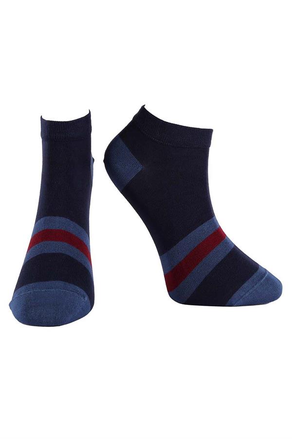 Erkek 12li Asorti Bambu Patik Çorap 6762 Asorti  JBR6762.0000012