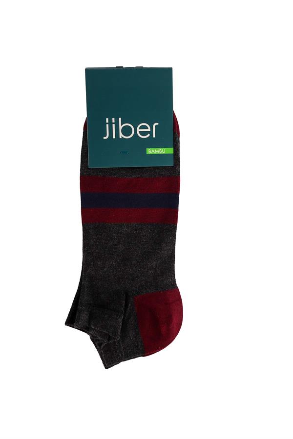 Erkek 12li Asorti Bambu Patik Çorap 6762 Asorti  JBR6762.0000012