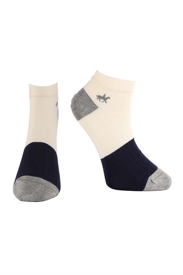 Erkek 12li Asorti Bambu Patik Çorap 6757 Asorti  JBR6757.0000012