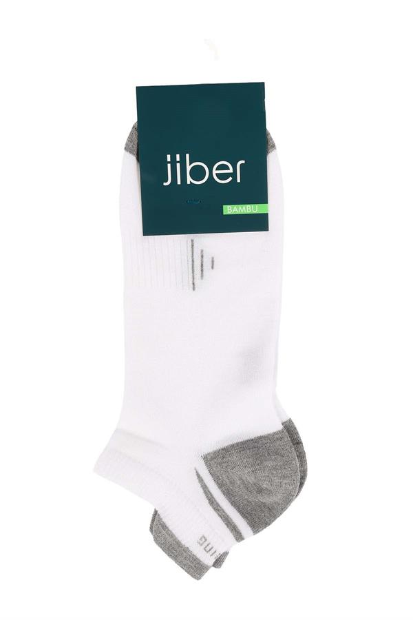 Erkek 12li Bambu Patik Çorap 6763 BEYAZ  JBR6763.0000012