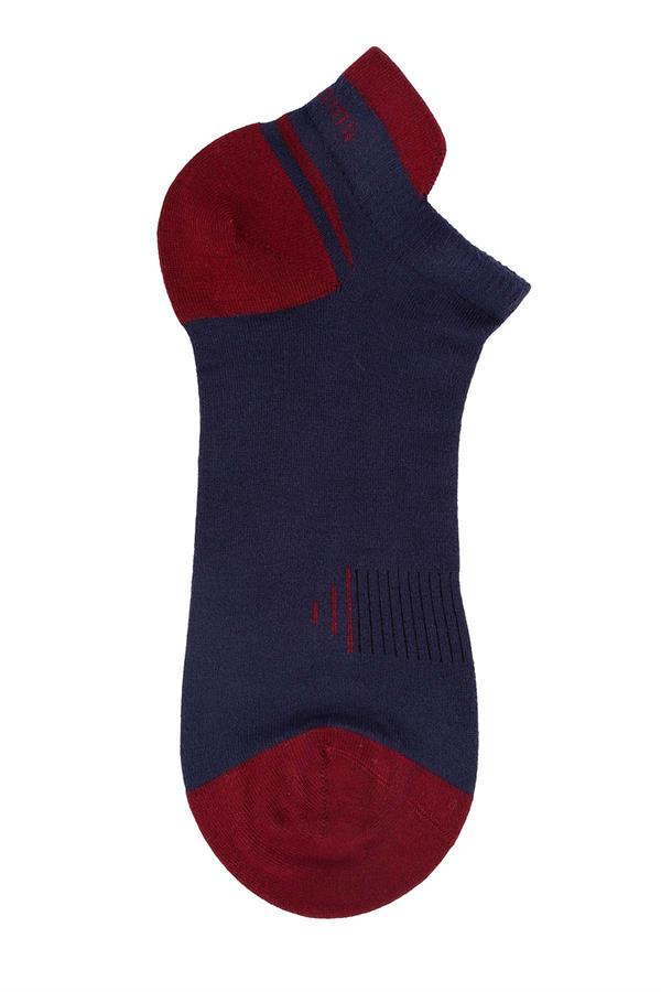 Erkek 12li Bambu Patik Çorap 6763 Lacivert  JBR6763.0000012