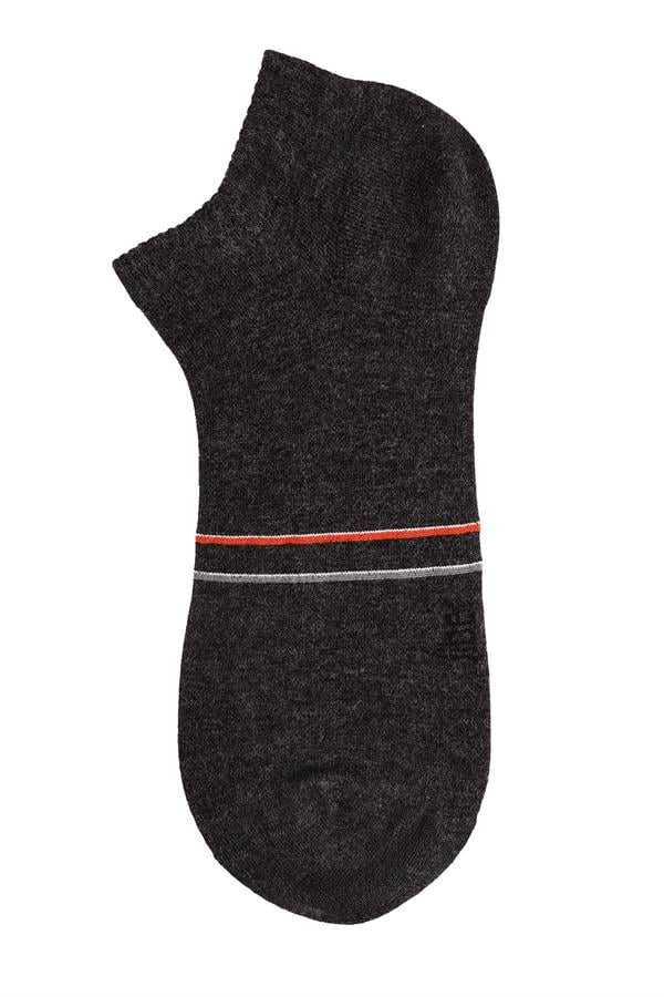 Erkek 12li Bambu Patik Çorap 6764 Antrasit  JBR6764.0000012