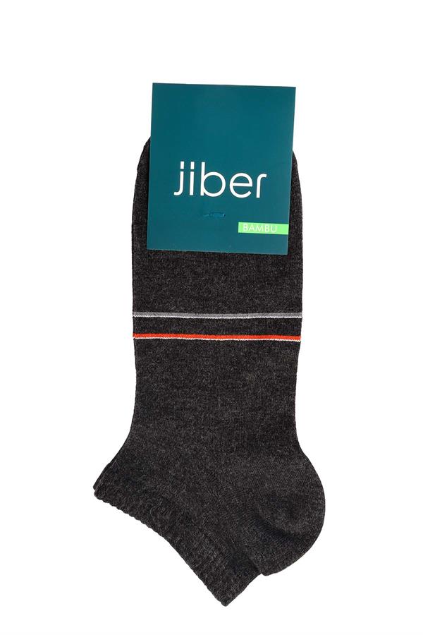 Erkek 12li Bambu Patik Çorap 6764 Antrasit  JBR6764.0000012