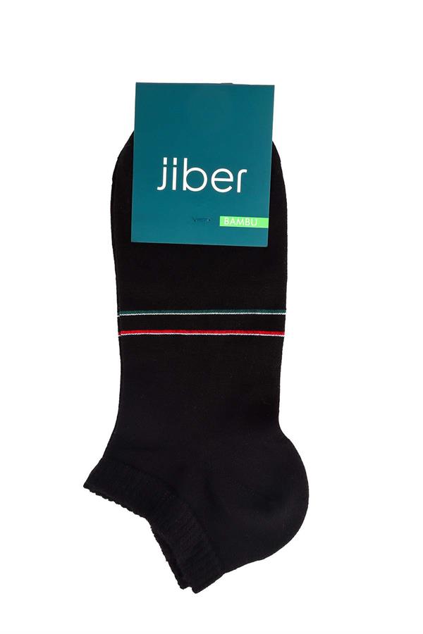 Erkek 12li Bambu Patik Çorap 6764 SİYAH  JBR6764.0000012
