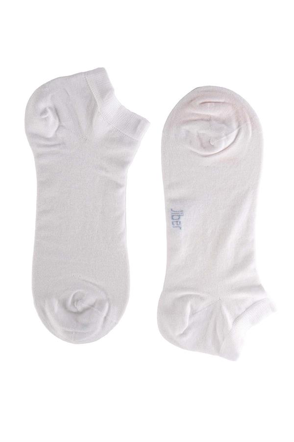 Erkek 12li Bambu Patik Çorap 6750 BEYAZ  JBR6750.0012